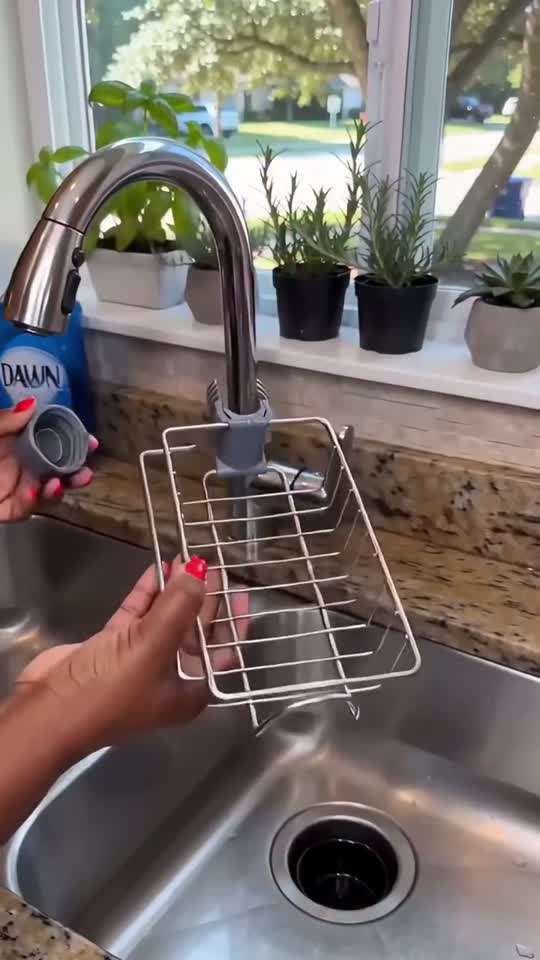 Clips onto the tap